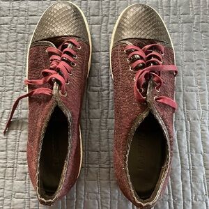 Lanvin designer sneakers, size 16